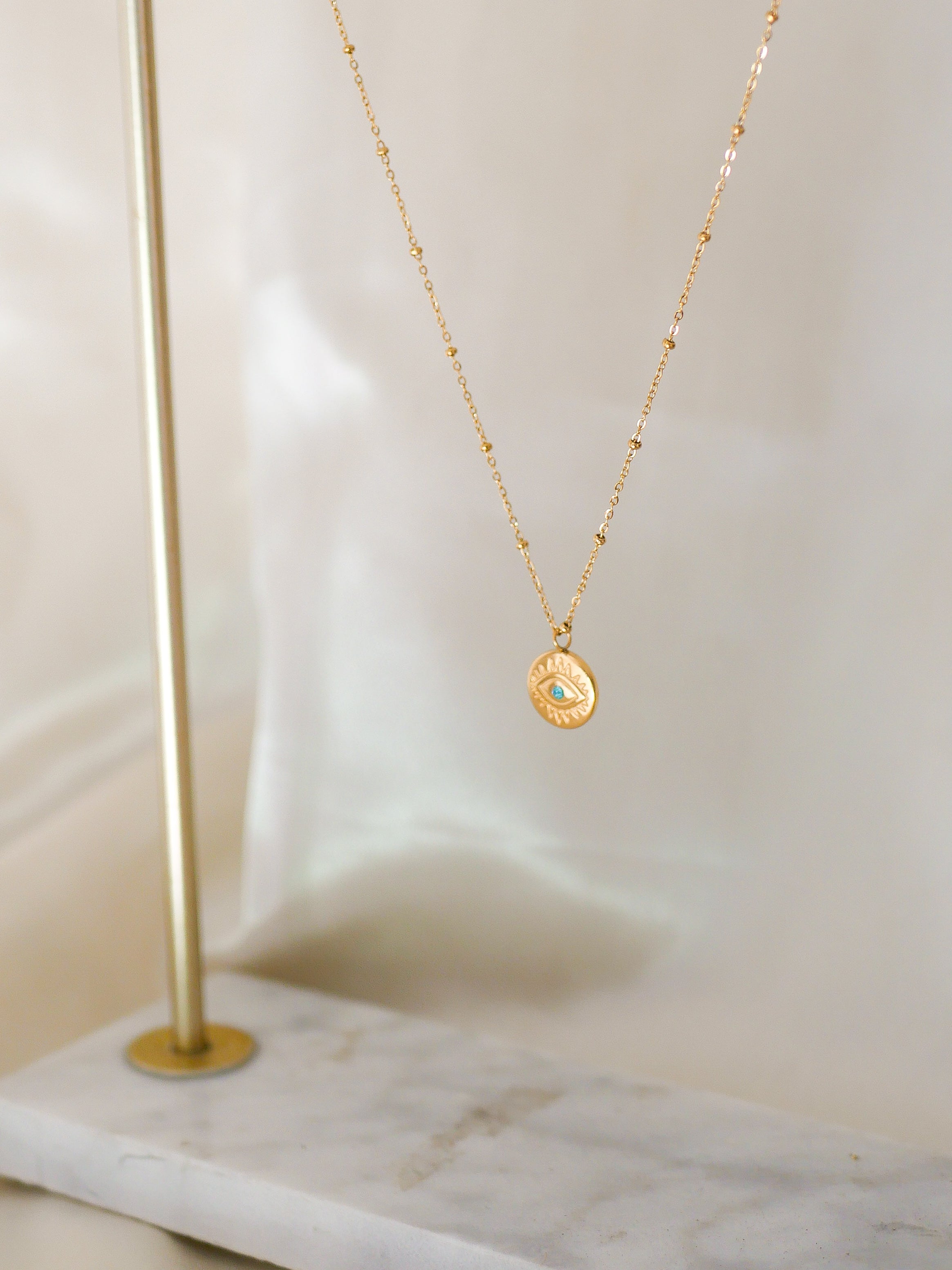 Collier evil eyes