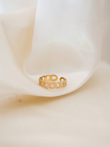 Bague maillons