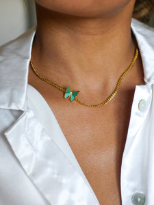 Collier butterfly